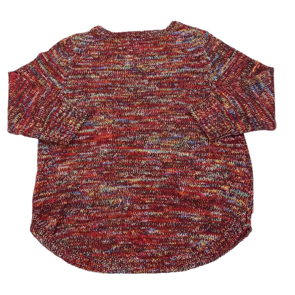 NWOT! Studio Works Marled Multicolor Knitted 3/4 Sleeve Sweater Size XXL/2X